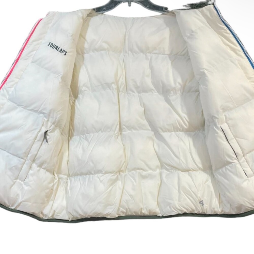 NWT FourLaps Polar Quilted Reversable Sherpa Jacket
Unisex Size S - Picture 10 of 12